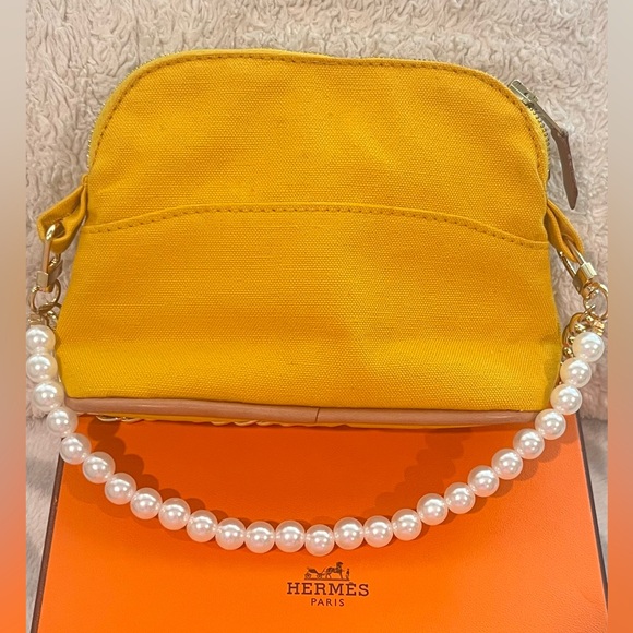 Authentic HERMES Bolide mini pouch with generic strap - Picture 14 of 15